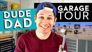 Dude Dad's Taylor Calmus Gives Us A Tour Of His Garage and Workshop
