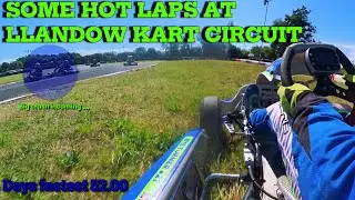 SOME HOT LAPS AT LLANDOW KART CIRCUIT