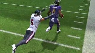 NFL Baltimore Ravens vs Houston Texans | EA Sports Madden NFL 24 | Madden 24 NFL 2024 Madden
