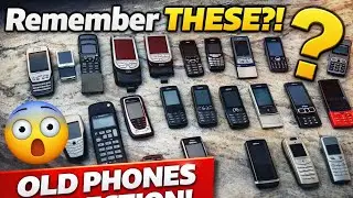 Vintage mobiles 😳📱 #vintage #mobile #phones