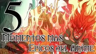 Top 5 Momentos más Épicos del Anime || RPNety