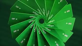 Chime Bank 3D Animation | Fintech App & Card Overview (Made in Blender)