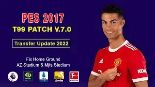 PES 2017 T99 Patch V7.0 | Update Option File December 2021 - Season 2021/2022