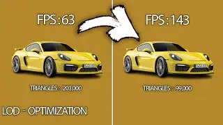 Unity FPS Optimization Using LOD Groups