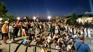 #АНАПА НОЧНАЯ НАБЕРЕЖНАЯ.ТОЛПЫ ЛЮДЕЙ. НОЧНОЕ МОРЕ.