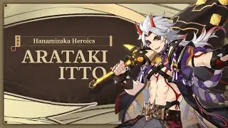 [New 5 Star] Arataki Itto Gameplay leaks, Genshin Impact