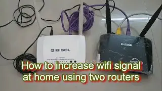 How to increase WIFI signal in home using Dlink Digisol Wifi Router - Increase WiFi coverage at home