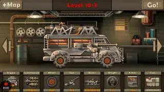 Earn to Die 2 - 7th Car (Monster Car) (Fully Upgraded though The Whole Track)