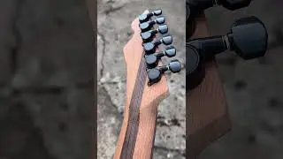 A True Temperament #guitar neck nearing completion. #luthier #guitarist #luthiery #handmade #maker