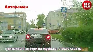 В Туле водитель люксового авто нарушил ПДД