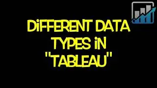 What are the different data types in Tableau? | Tableau 10 Training | Analytics Leap