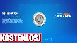🎁KOSTENLOSE 1000 V-Bucks in Fortnite Bekommen!🎁
