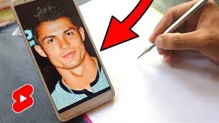 Drawing Ronaldo 🔥