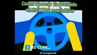 Como Aparcar en Paralelo / Batería con cuatro maniobras