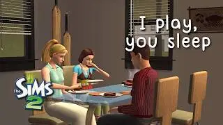 you can sleep here 😴 sims 2 gameplay ambience • no cc