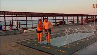 ФОНТАН На пляже в станице трёх морей...😜😊