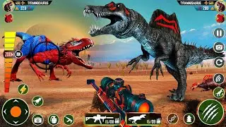 Dino Hunting Game 3D – Android Gameplay