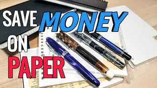 The BEST Low Cost Fountain Pen Paper I Found