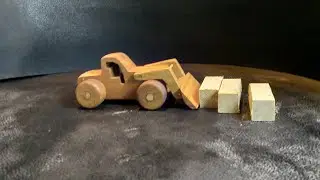 Ahşap oyuncak kepçe yapımı