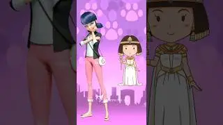 MLB characters as Egyptian // #miraculous #shorts #viral #video #youtubeshorts