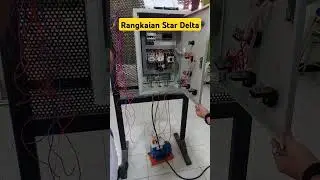 Rangkaian Star Delta#rangkaianlistrik #stardeltastarter #stardelta #motorlistrik