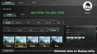 Pgt Plus For Bgmi| Best Settings For Bgmi And PUBG |Pgt Gfx Tool Best Settings