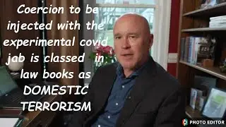 Dr David E Martin - Coercion = Domestic Terrorism