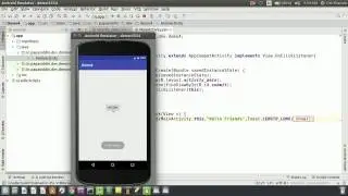 How To Print String onClick in Android in Hindi #06