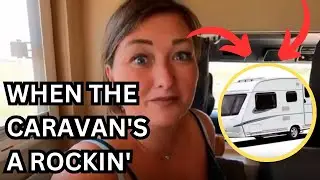 Chris Ingham's HUGE Surprise For Sarah!!  When The Caravan's A Rockin..