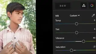 Lightroom se background kese change kare ||    Lightroom se gora photo editing