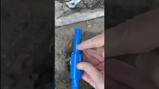 Funny Pipe Repair Coupling for a Quick Sprinkler Pipe Fix! #diy #plumber #helpingothers