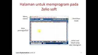 Sesi 2 bagian 2: Pengenalan software Zelio Soft untuk Zelio Logic.