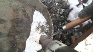 Очистить свинец 1я отливка