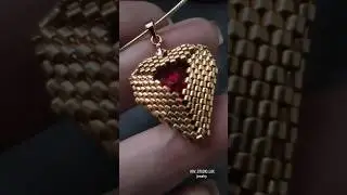 #shorts #jewelry #ювелирнаябижутерия Кулон My heart #бижутерияручнойработы