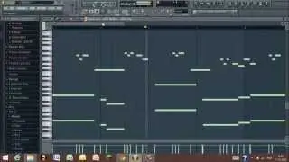FL studio- final countdown melody remake (HD)