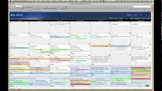 Pro Calendar Template for FileMaker 12