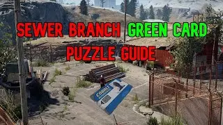 Blue Card - Sewer Branch Green Card Puzzle Guide (HDRP) - (Rust 2023)