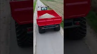 PTL-20D Peat Semitrailer first run #shorts #Laumetris