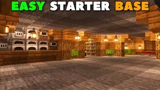 Minecraft: EPIC Underground Base Tutorial (how to build 1.21)
