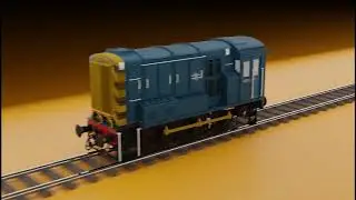 Satisfaing Train Animation#blender #monda @Monda3d_AnimationStudio