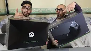 Xbox One X VS Project Scorpio Edition Unboxing