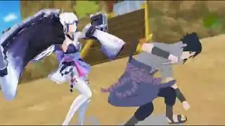 Deadly Huyga ft  Sasuke and Yumi OC
