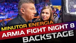 MINUTOR Energia: Armia Fight Night 8 - VLOG zza kulis