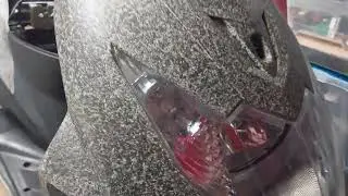 Keeway RY6 Granit-Effekt Lackierung (1)