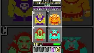Which Sprite Is REAL? The Legend of Zelda (NES) Edition 