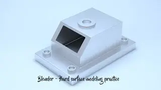 Blender - Hard surface modeling practice #97