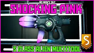 No Mans Sky - Rare Pink Crystal Alien Multitool - S Class - Euclid - No Man's Sky Interseptor 2023