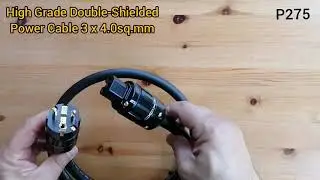 Daxx P275 Power Cord. Силовой кабель 3х4мм.кв OFC