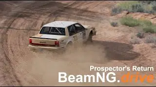 BeamNG.drive - Desert Rally with Ultra Graphics [Prospector's Return Mission]