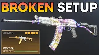 this NEW AK74U is *BROKEN* in WARZONE 2! 😍 (Vondel Park)
